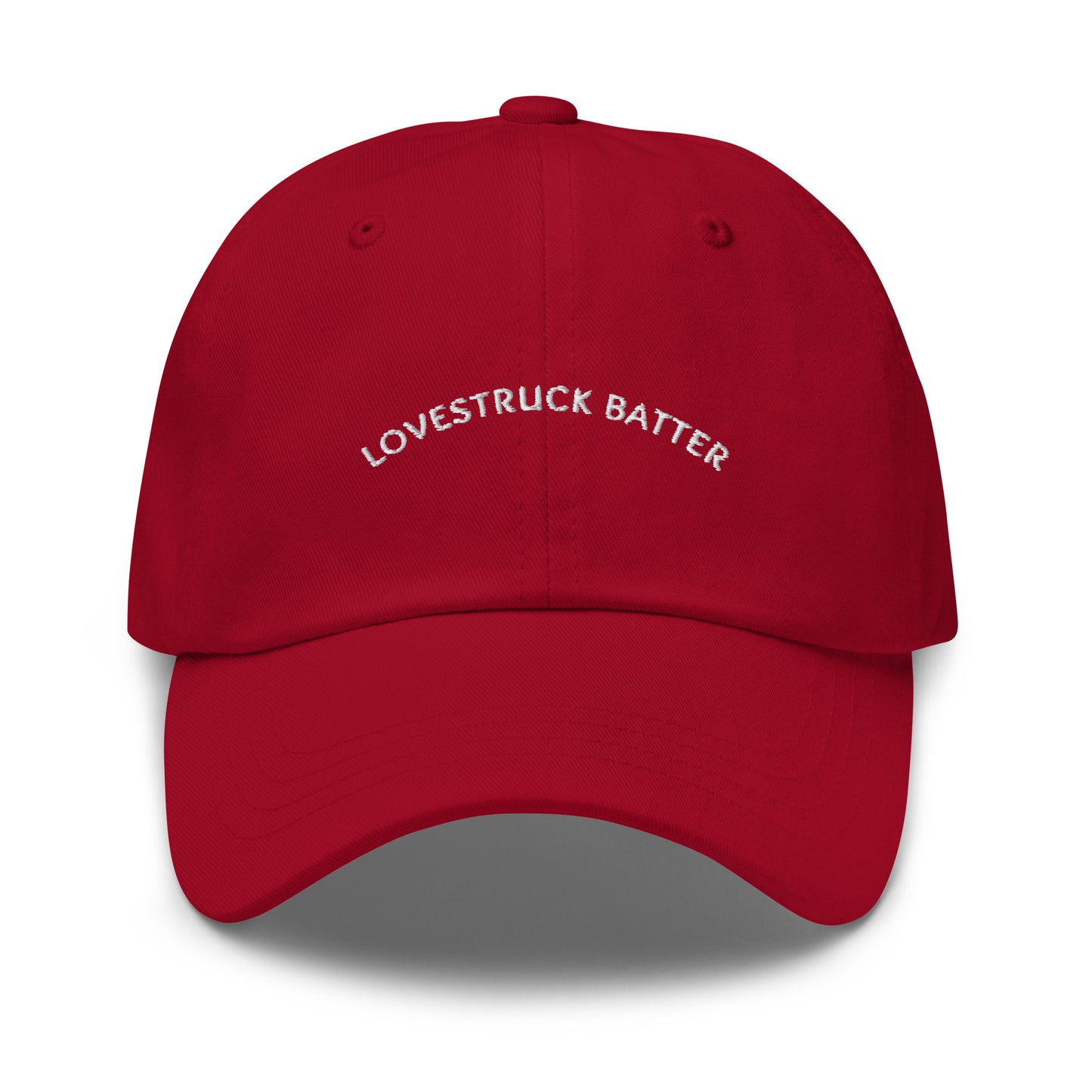 Lovestruck Batter Embroidered Baseball Hat