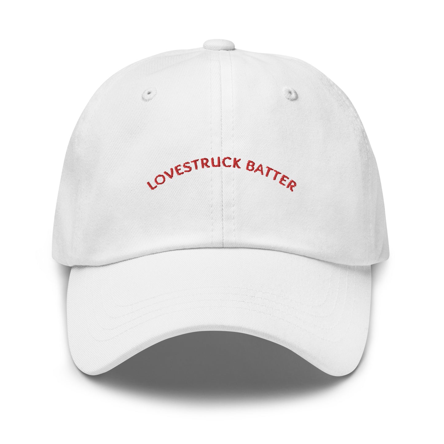 Lovestruck Batter Embroidered Baseball Hat