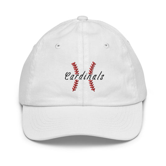 Youth Customizable Embroidered Baseball Stitches Hat